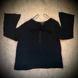 (#32) Forever 21+ Bohemian Style Blouse